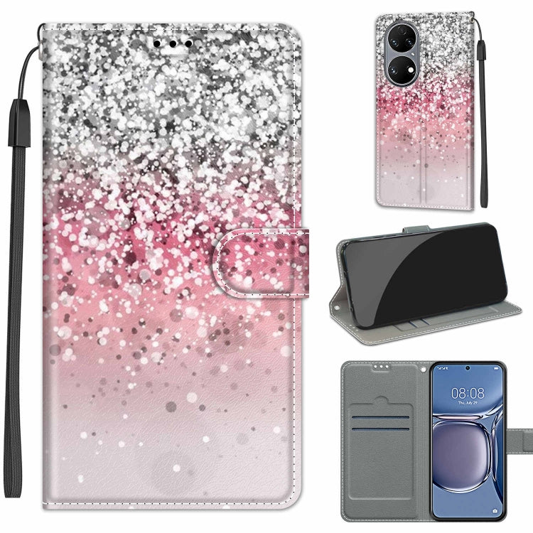Custodia in pelle PU con chiusura magnetica per Huawei P50