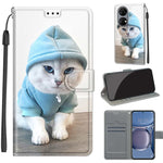 Custodia in pelle PU con chiusura magnetica per Huawei P50