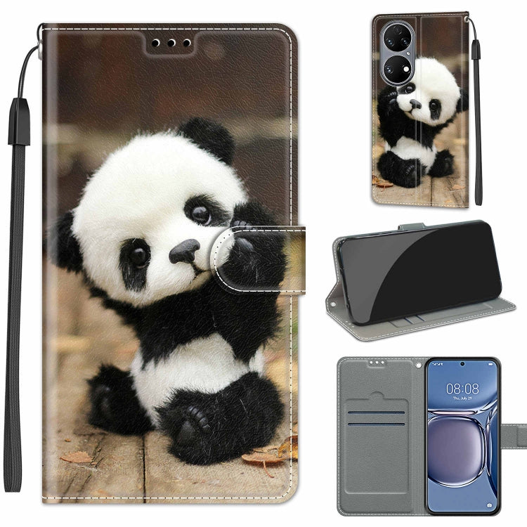Custodia in pelle PU con chiusura magnetica per Huawei P50