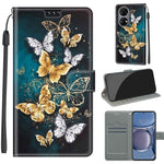 Custodia in pelle PU con chiusura magnetica per Huawei P50