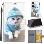 Custodia in pelle PU con chiusura magnetica per Huawei P50 Pro