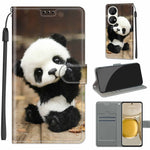 Custodia in pelle PU con chiusura magnetica per Huawei P50 Pro