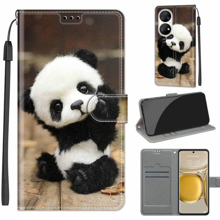 Custodia in pelle PU con chiusura magnetica per Huawei P50 Pro