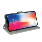 Custodia in pelle PU con chiusura magnetica per Huawei P50 Pro