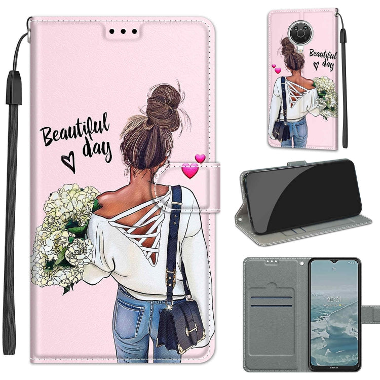 Custodia in pelle PU con chiusura magnetica per Nokia G10 G20 6.3