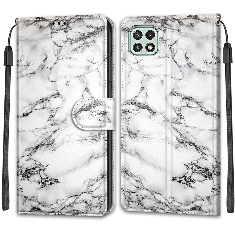 Custodia portafoglio in pelle PU per Samsung Galaxy A22 5G