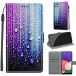 Custodia portafoglio in pelle PU per Samsung Galaxy A22 5G