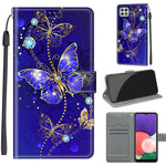 Custodia portafoglio in pelle PU per Samsung Galaxy A22 5G