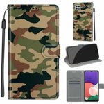 Custodia portafoglio in pelle PU per Samsung Galaxy A22 5G