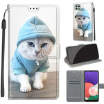 Custodia portafoglio in pelle PU per Samsung Galaxy A22 5G