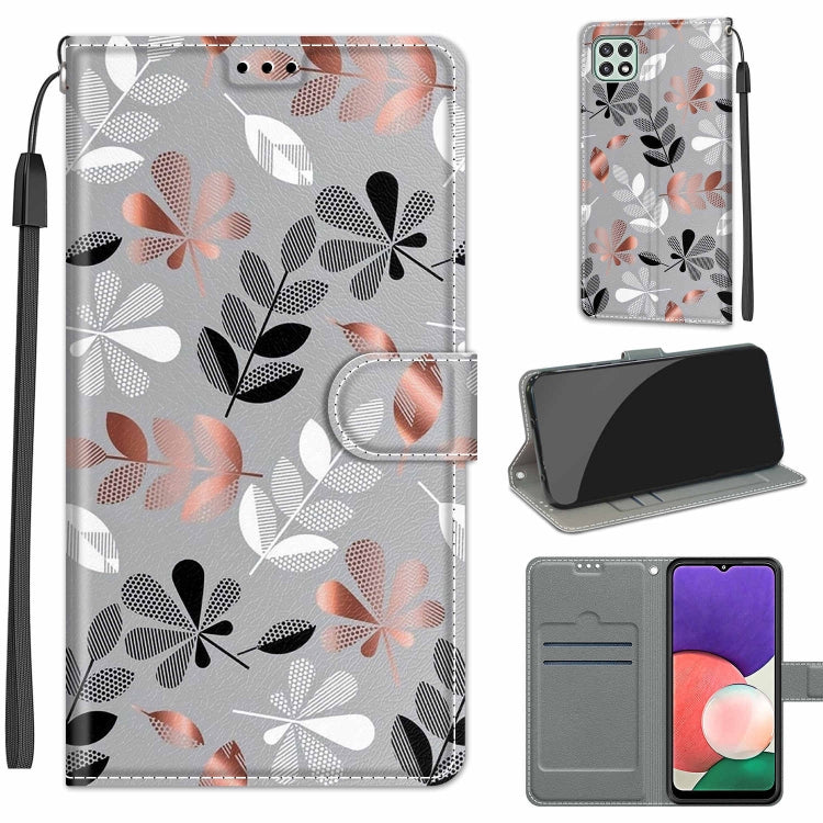 Custodia portafoglio in pelle PU per Samsung Galaxy A22 5G