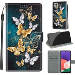 Custodia portafoglio in pelle PU per Samsung Galaxy A22 5G
