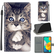 Custodia portafoglio in pelle PU con chiusura magnetica Samsung