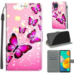 Custodia portafoglio in pelle PU con chiusura magnetica Samsung