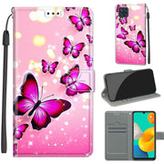 Custodia portafoglio in pelle PU con chiusura magnetica Samsung