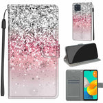 Custodia portafoglio in pelle PU con chiusura magnetica Samsung
