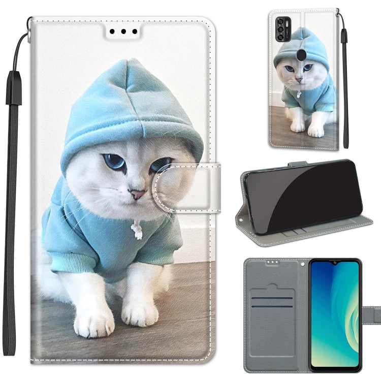 Custodia in pelle PU con chiusura magnetica per ZTE Blade A7s 202