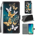 Custodia in pelle PU con chiusura magnetica per ZTE Blade A7s 202