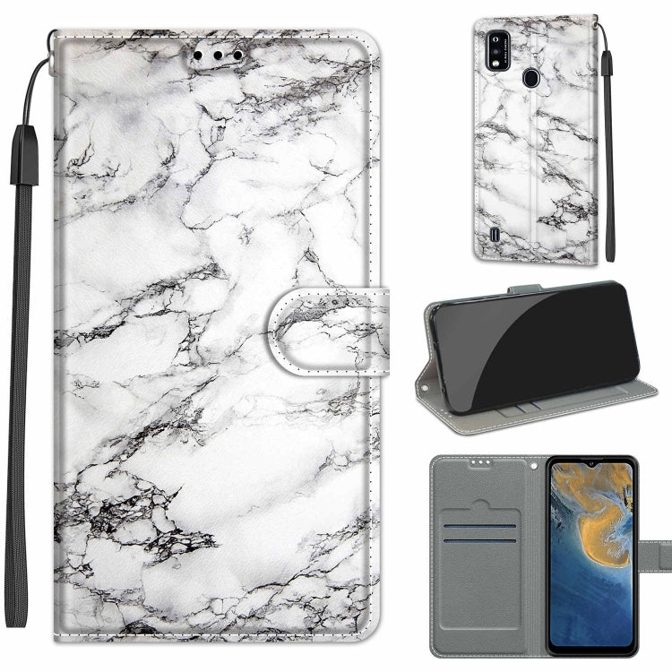 Custodia portafoglio in pelle PU per ZTE Blade A51