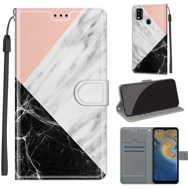 Custodia portafoglio in pelle PU per ZTE Blade A51