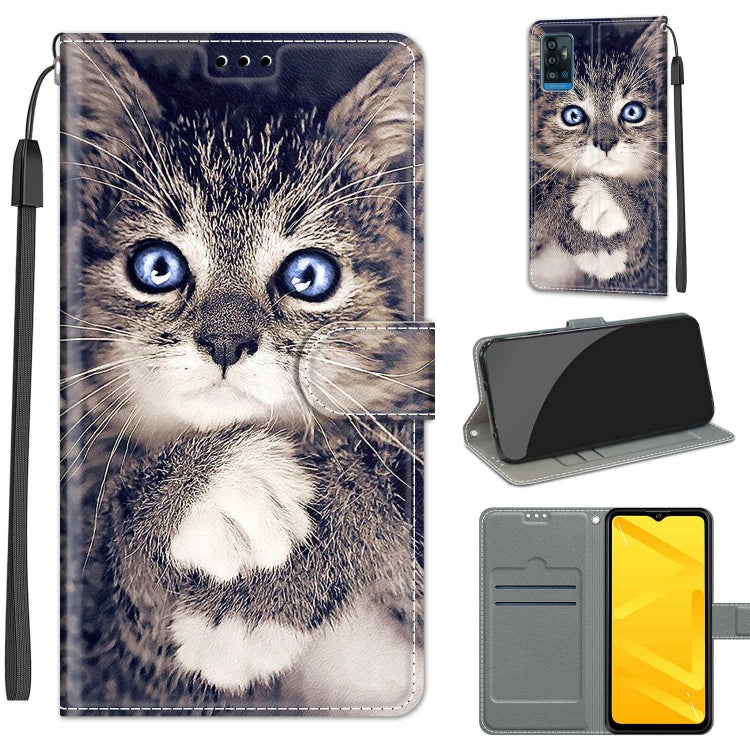 Custodia in pelle PU con chiusura magnetica per ZTE Blade A71