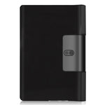 Custer Texture custodia orizzontale in pelle flip con supporto a due pieghe, For Lenovo Yoga Smart Tab