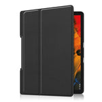 Custer Texture custodia orizzontale in pelle flip con supporto a due pieghe, For Lenovo Yoga Smart Tab