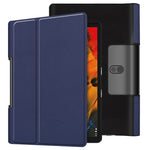 Custer Texture custodia orizzontale in pelle flip con supporto a due pieghe, For Lenovo Yoga Smart Tab