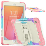 Custodia antiurto con supporto e tracolla per tablet