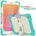 Custodia antiurto con supporto e tracolla per tablet