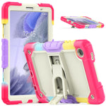 Custodia antiurto con supporto e tracolla per tablet