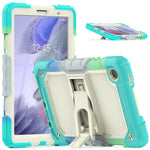 Custodia antiurto con supporto e tracolla per tablet