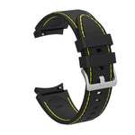 Cinturino cinturino di ricambio con cuciture in silicone, For Samsung Galaxy Watch4 / Watch4 Classic