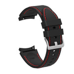 Cinturino cinturino di ricambio con cuciture in silicone, For Samsung Galaxy Watch4 / Watch4 Classic