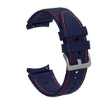 Cinturino cinturino di ricambio con cuciture in silicone, For Samsung Galaxy Watch4 / Watch4 Classic
