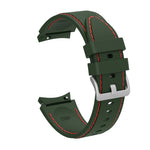 Cinturino cinturino di ricambio con cuciture in silicone, For Samsung Galaxy Watch4 / Watch4 Classic