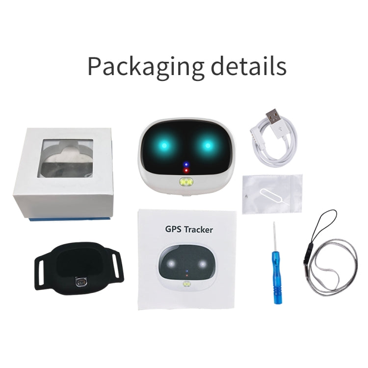 ReachFar RF-V47 IP67 Mini localizzatore GPS multifunzione con luce LED e clip posteriore