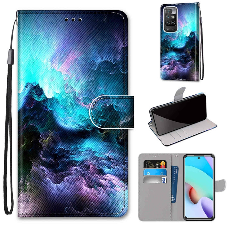 Custodia portafoglio in pelle PU per Xiaomi Redmi 10