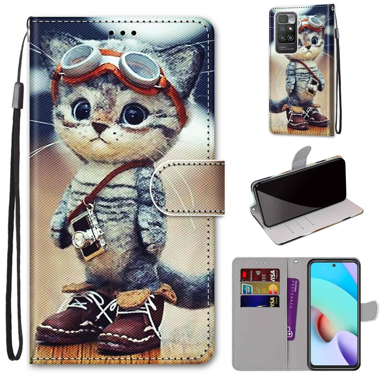 Custodia portafoglio in pelle PU per Xiaomi Redmi 10