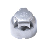 Connettore adattatore per rimorchio in metallo femmina con spina rotonda a 7 pin da 12 V Spina europea per camper per barche, A0201
