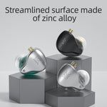 KZ AST 24 unità Balance Armature Monitor Auricolare cablato HiFi In-Ear, No Mic, With Mic