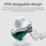 KZ AST 24 unità Balance Armature Monitor Auricolare cablato HiFi In-Ear, No Mic, With Mic