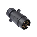 Presa connettore rimorchio in plastica a 7 pin 12V + spina EU, A0226