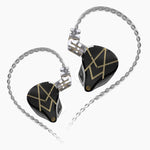KZ ASX 20 unità Balance Armature Monitor Auricolare cablato HiFi In-Ear, No Mic, With Mic