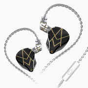 KZ ASX 20 unità Balance Armature Monitor Auricolare cablato HiFi In-Ear, No Mic, With Mic
