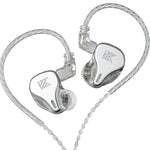 KZ DQ6 Auricolare con cavo In-Ear HiFi dinamico a 3 unità, No Mic, With Mic