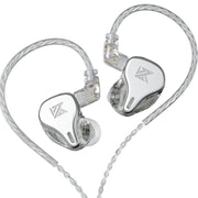 KZ DQ6 Auricolare con cavo In-Ear HiFi dinamico a 3 unità, No Mic, With Mic