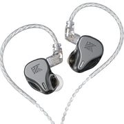 KZ DQ6 Auricolare con cavo In-Ear HiFi dinamico a 3 unità, No Mic, With Mic