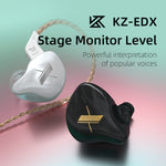Auricolare cablato KZ EDX Dynamic Monitor HiFi In-Ear, No Mic, With Mic
