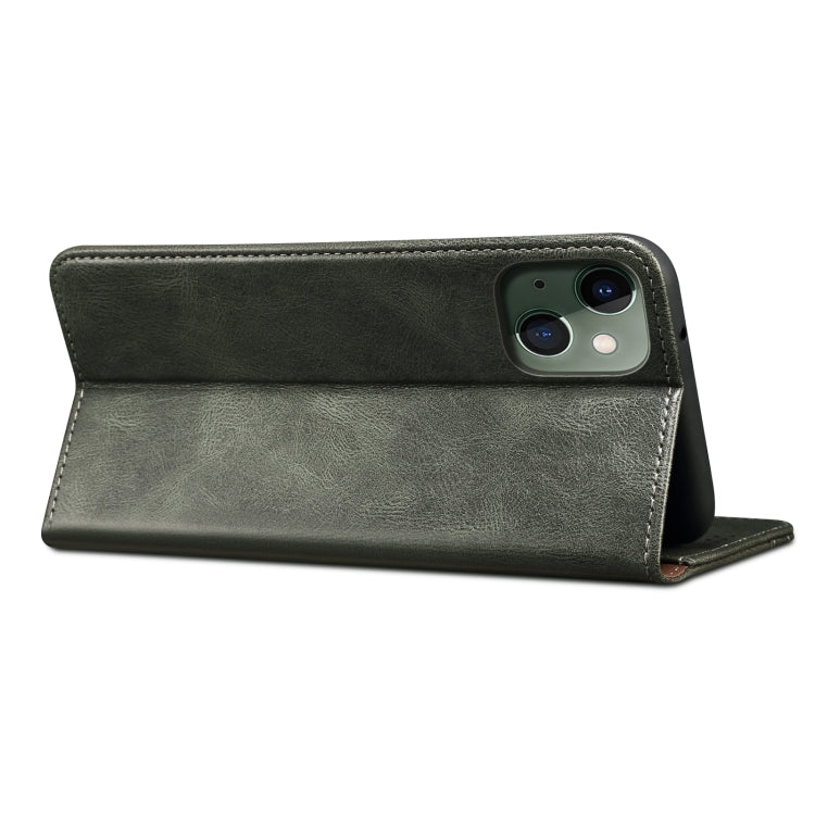 Custodia portafoglio in pelle con slot carte per iPhone 13 mini